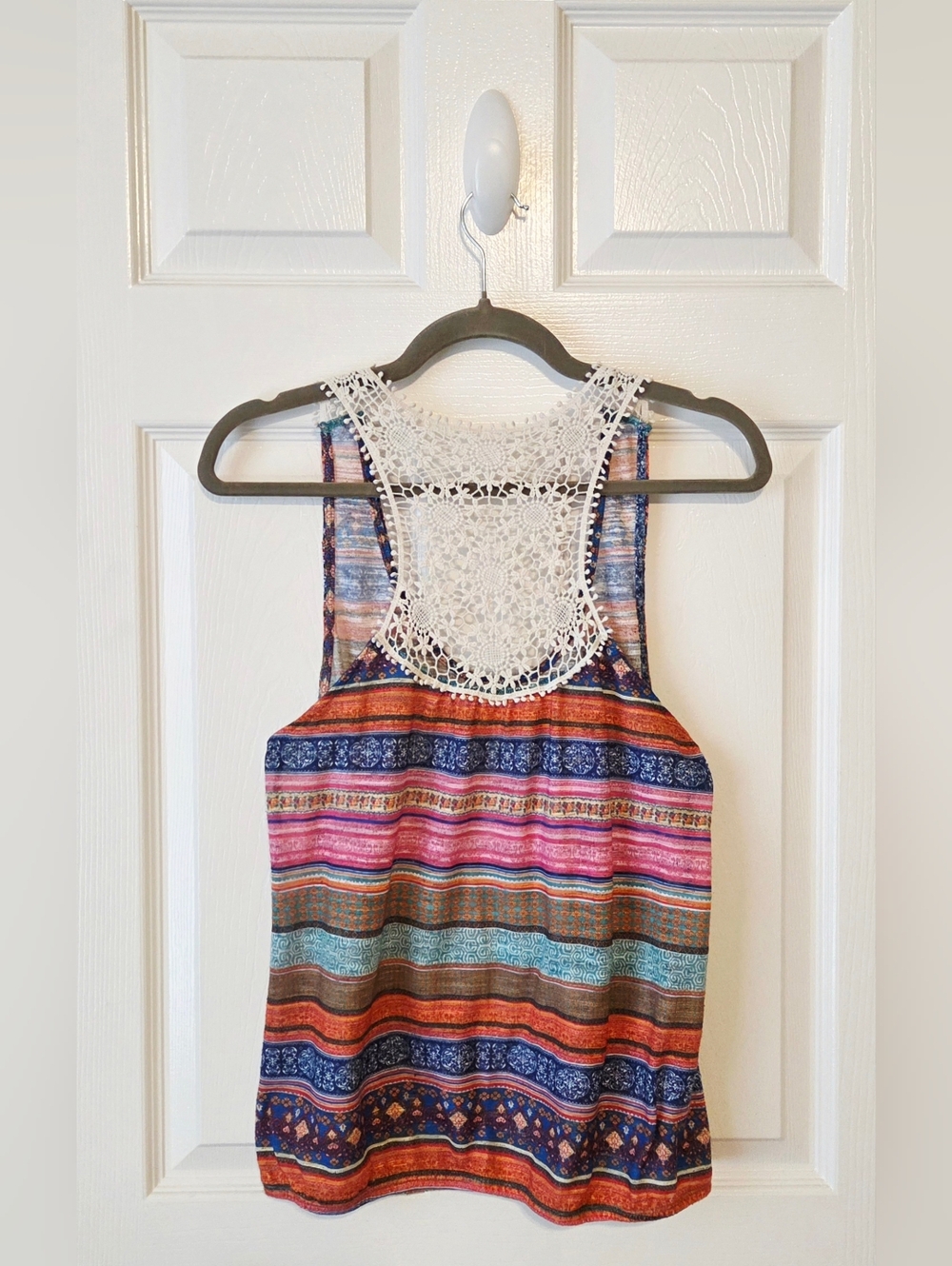 Embroided Tank Top - Multicolor - Picture 2 of 4